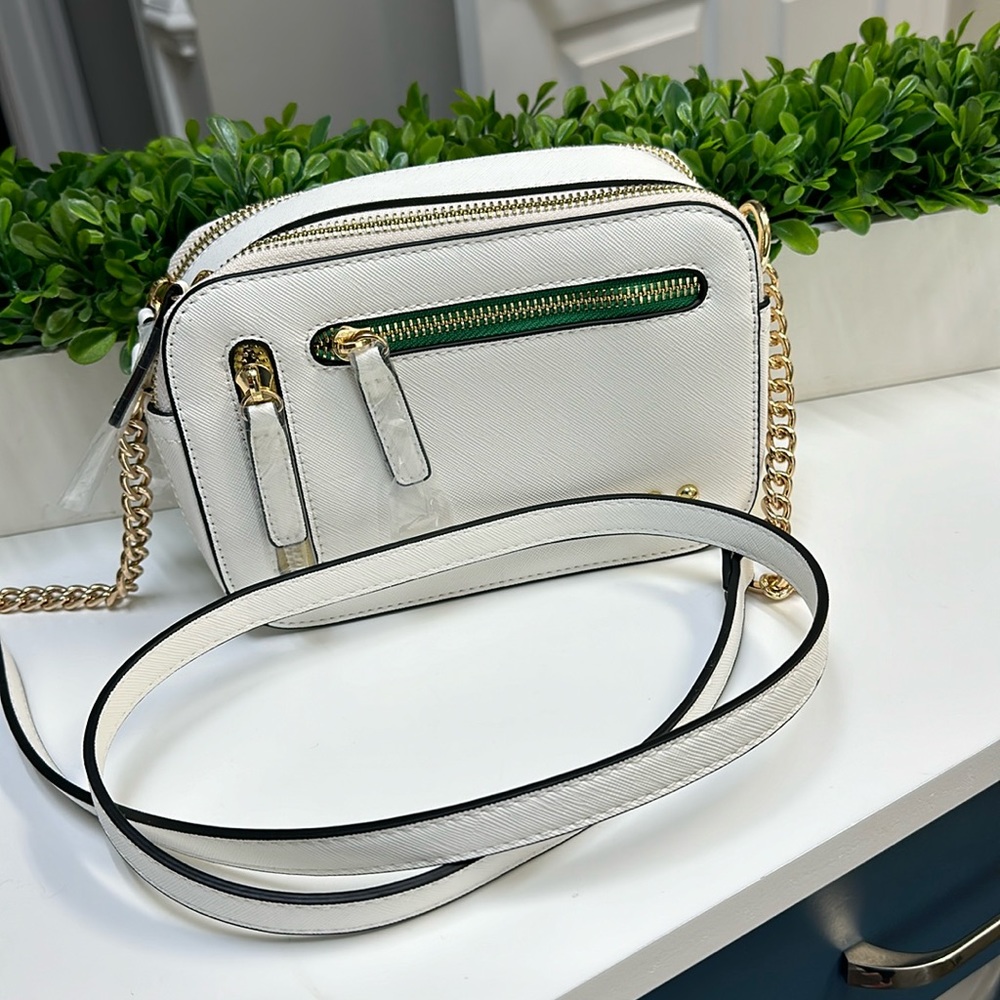 Clarity Crossbody Bag: white